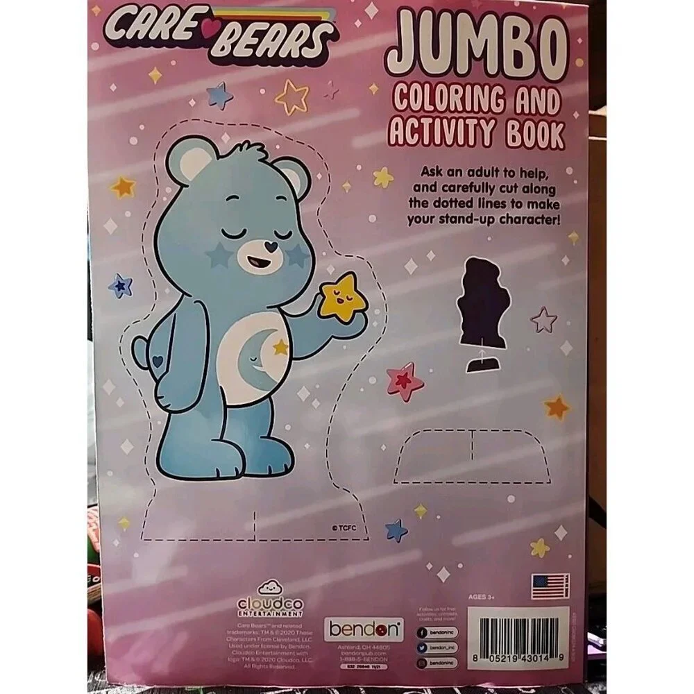 Care Bears Jumbo activity and Coloring Book
